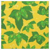 Beer Hops Brewery Pattern met Bubbles Stof (Swatch)