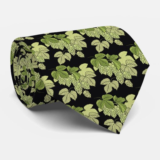 Beer Hops Design Necktie Stropdas (Opgerold)