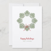 Beer Hops Fotokerstkaart (Voorkant)