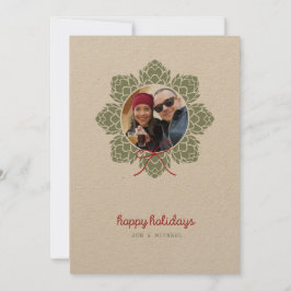 Beer Hops Fotokerstkaart