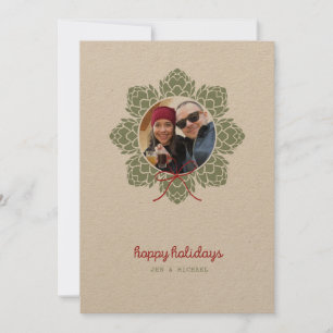 Beer Hops Fotokerstkaart