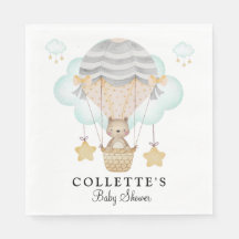 Beer Hot Air Ballon Baby shower