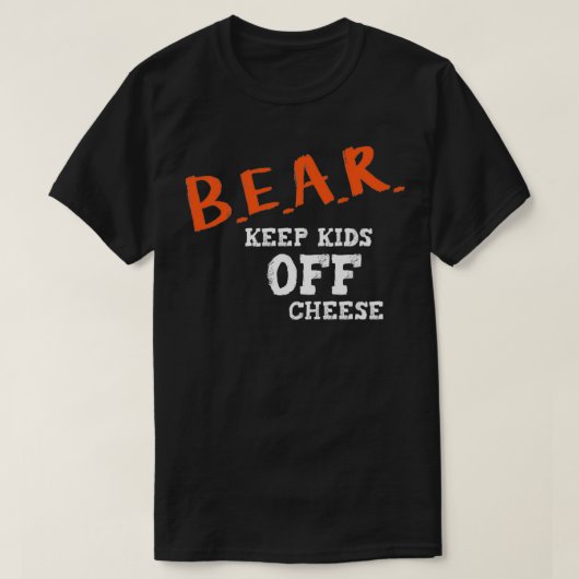 Beer Houd Kinderen voor de kust zuidelijk T-shirt (Design voorkant)