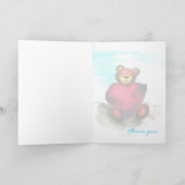 Beer houdt hart vast kaart (Binnen)