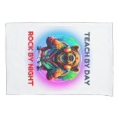 Beer houdt van muziek kussensloop (Voorkant)