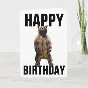 BEER HUG BIRTHDAY KAARD KAART