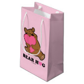 Beer Hug Gift Bag Klein Cadeauzakje (Achterkant Gekanteld)
