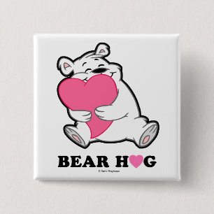 Beer Hug Square Button