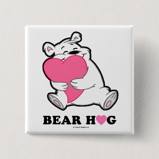 Beer Hug Square Button (Voorkant)
