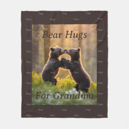 Beer Hugs Fleece Deken