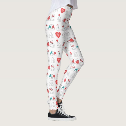 Beer Hugs Polar Beren Leggings (Rechts)