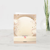 Beer Hugs Verjaardag Kaart (Achterkant)