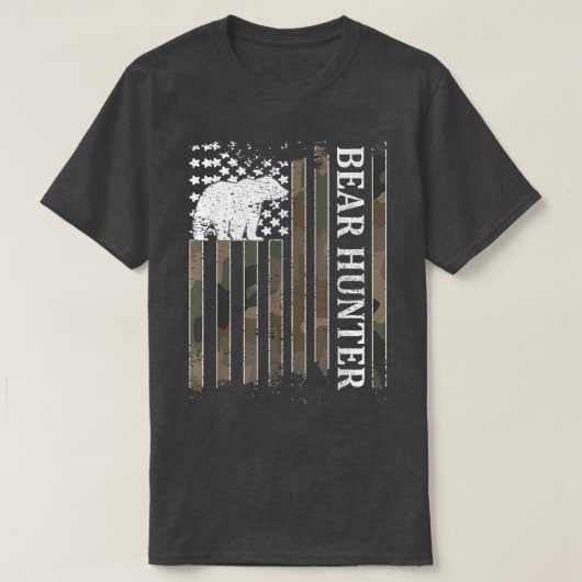 Beer Hunter American Flag Beer Hunting Lover 236 T-shirt (Design voorkant)