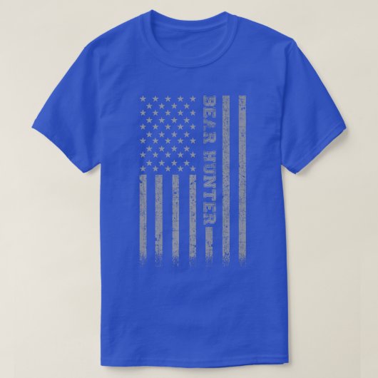 Beer Hunter American Flag Premium T-shirt (Design voorkant)