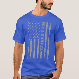 Beer Hunter American Flag Premium T-shirt