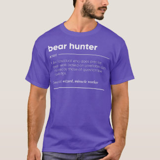 Beer Hunter Definition Funny Noun 240 T-shirt
