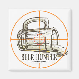 Beer Hunter Magneet