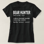 Beer Hunter Shirt voor mensen die Beer Hunt, Funny (Design voorkant)