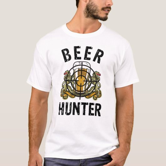 Beer hunter t-shirt (Voorkant)