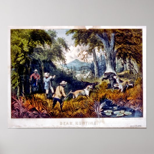 Beer Hunting Poster (Voorkant)