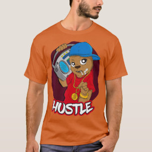 Beer Hustle Hip Hop Geld Rap DJ Ondernemer T-shirt