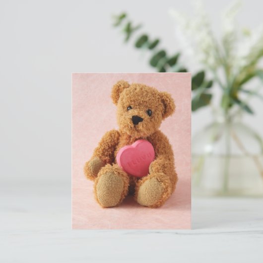 BEER I LUV U BRIEFKAART (Staand voorkant)