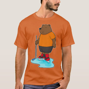 Beer Ice Hockey Ice Hockey Stick T-shirt