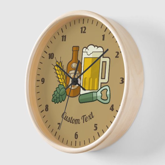 Beer Icons Clock (Hoek)