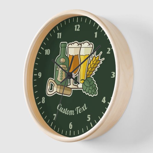 Beer Icons Clock (Hoek)