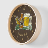 Beer Icons Clock (Hoek)