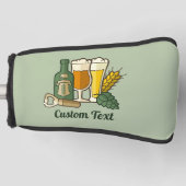 Beer Icons Golf Head Hoesje Golfheadcover (Voorkant)