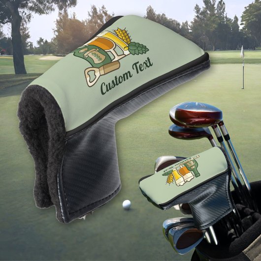 Beer Icons Golf Head Hoesje Golfheadcover