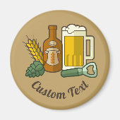 Beer Icons Magnet (Voorkant)