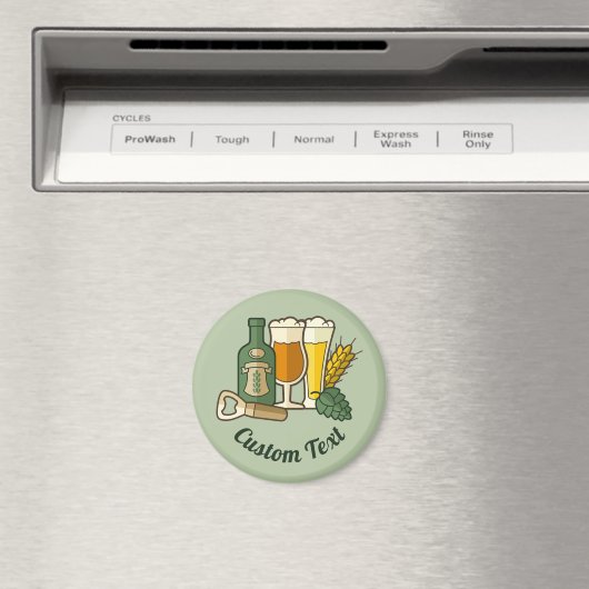 Beer Icons Magnet (Insitu (Vaatwasser))