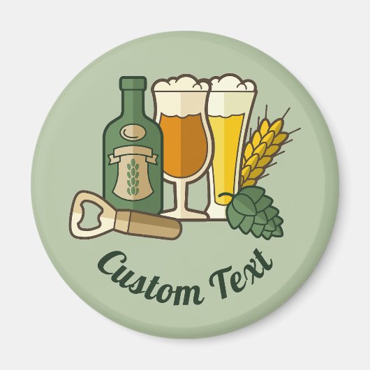 Beer Icons Magnet (Voorkant)