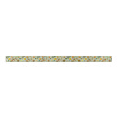 Beer Icons Pattern Satin Ribbon Satijnen Lint (Voorkant)