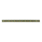Beer Icons Pattern Satin Ribbon Satijnen Lint (Voorkant)