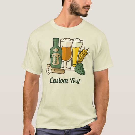 Beer Icons T-Shirt (Voorkant)