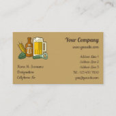 Beer Icons-Visitekaartje Visitekaartje (Voorkant)