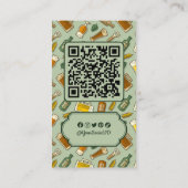 Beer Icons-Visitekaartje Visitekaartje (Achterkant)