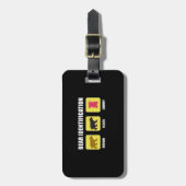 Beer-identificatiefunctie Bagagelabel (Voorkant verticaal)