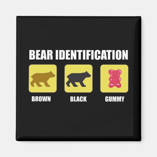 Beer-identificatiefunctie Magneet (Voorkant)