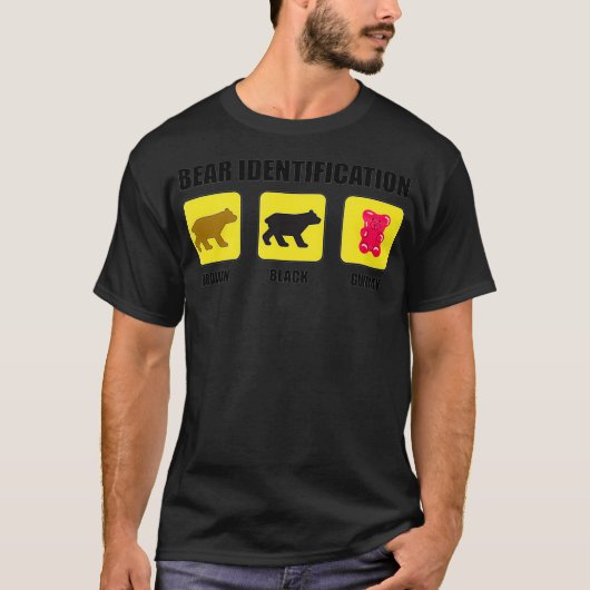 Beer-identificatiefunctie T-shirt (Voorkant)
