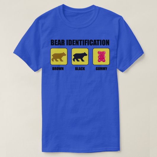 Beer Identification Funny 1 T-shirt (Design voorkant)
