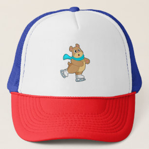 Beer Ijs schaatsen Schaatsen Trucker Pet