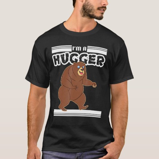 Beer Ik ben een hellend Beer T-shirt (Voorkant)
