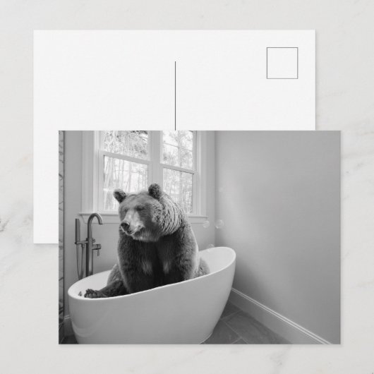 Beer in Bad Bubble Briefkaart (Voorkant / Achterkant)