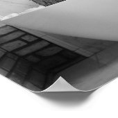 Beer in bad met Bathtub Bubble Poster (Hoek)