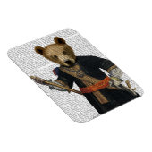 Beer in Blauwe Robes 2 Magneet (Rechterzijde)