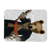 Beer in Blauwe Robes 2 Magneet (Horizontaal)